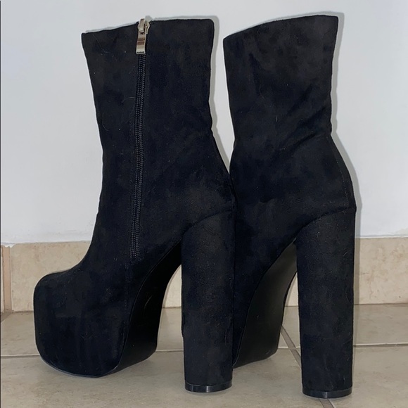 ASOS Brand New Platform Booties - Picture 4 of 4
